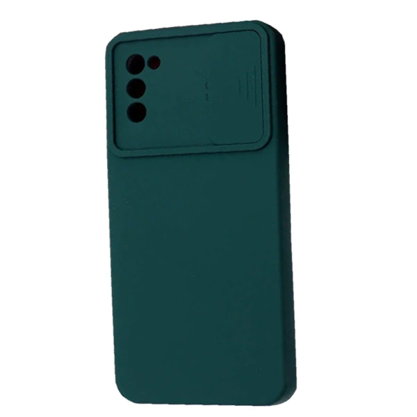 کاور مدل سیلیکونی محافظ لنز دار مناسب برای گوشی موبایل سامسونگ Galaxy A02S / A03S