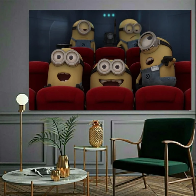  پوستر دیواری طرح مینیون ها مدل ZB469