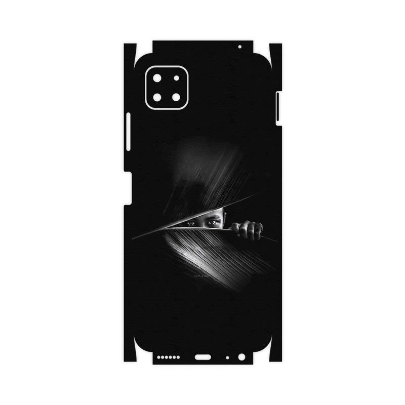 برچسب پوششی ماهوت مدل Black Portrait-FullSkin مناسب برای گوشی موبایل سامسونگ Galaxy A22 5G