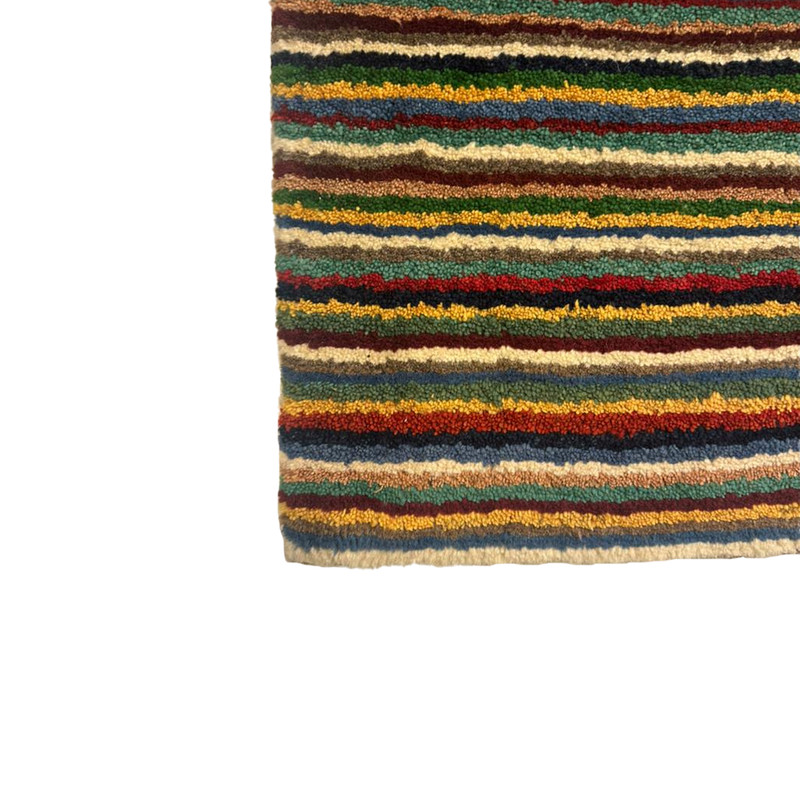 گبه دستباف نیم متری مدل بافت قشقای شیراز کد NKP-sgp42