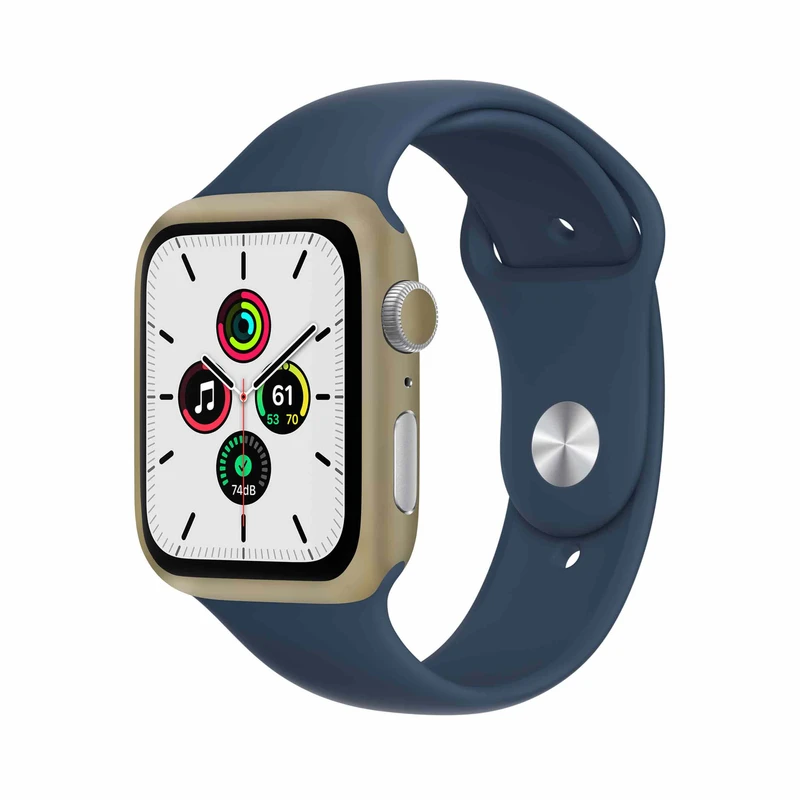 برچسب ماهوت طرح Matte-Gold مناسب برای اپل واچ Watch Se 44mm