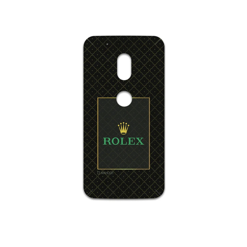 برچسب پوششی ماهوت مدل Rolex-Logo مناسب برای گوشی موبایل موتورولا Moto G4 Play