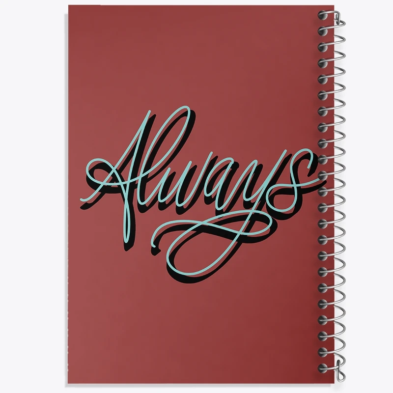 دفتر مشق 50 برگ خندالو طرح Always کد F673