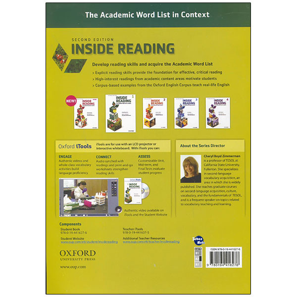 کتاب Inside Reading 1 اثر Arline Burgmeire انتشارات زبان مهر کتاب Inside Reading 1 اثر Arline Burgmeire انتشارات زبان مهر