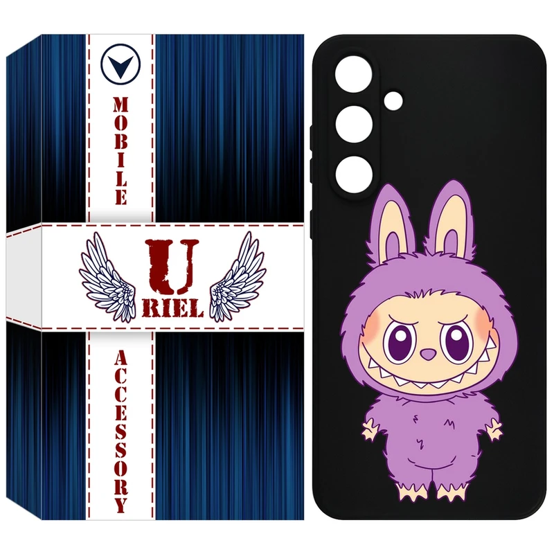 کاور یوریل مدل KSH کد 150 طرح لبوبو Labubu مناسب برای گوشی  موبایل سامسونگ Galaxy S25 FE