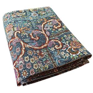 روفرشی مدل گلباف یزد کد 120TT زمینه طوسی