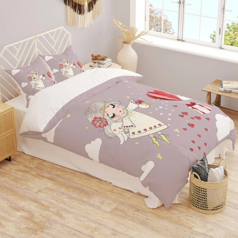 سرویس روتختی یک نفره 6 تکه کالای خواب آرنا مدل ۰۰۹۸