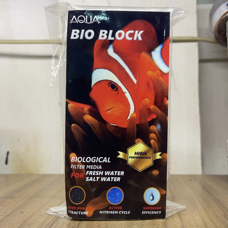 سرامیک آکواریوم آکوا مدل بلوک میکرو متخلخل Bio Block مجموعه دو عددی