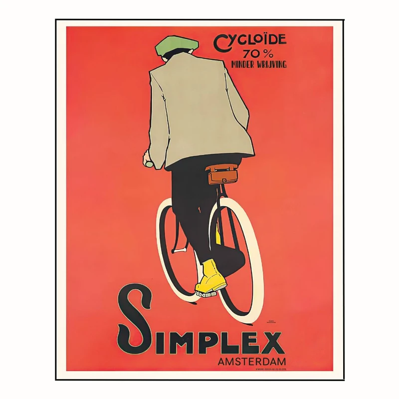 پوستر مدل  سیمپلکس سایکلوئید -  آمستردام دوچرخه 