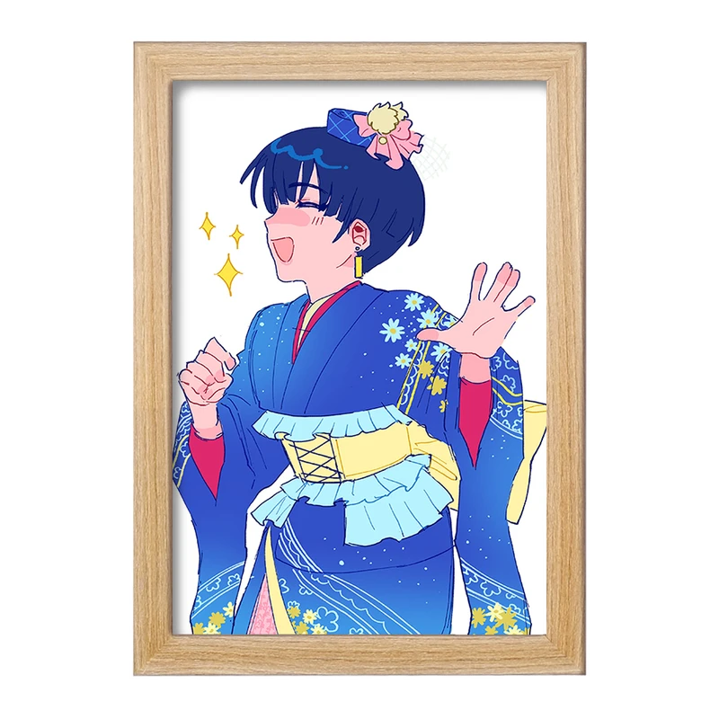 تابلو خندالو مدل ماریل انیمه تریگان (Trigun) کد 36246