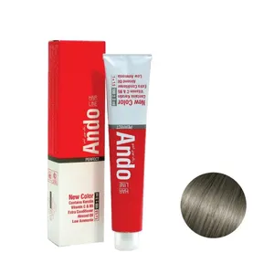 رنگ مو آندو شماره 8.11 حجم 100 میلی لیتر رنگ بلوند دودی روشن