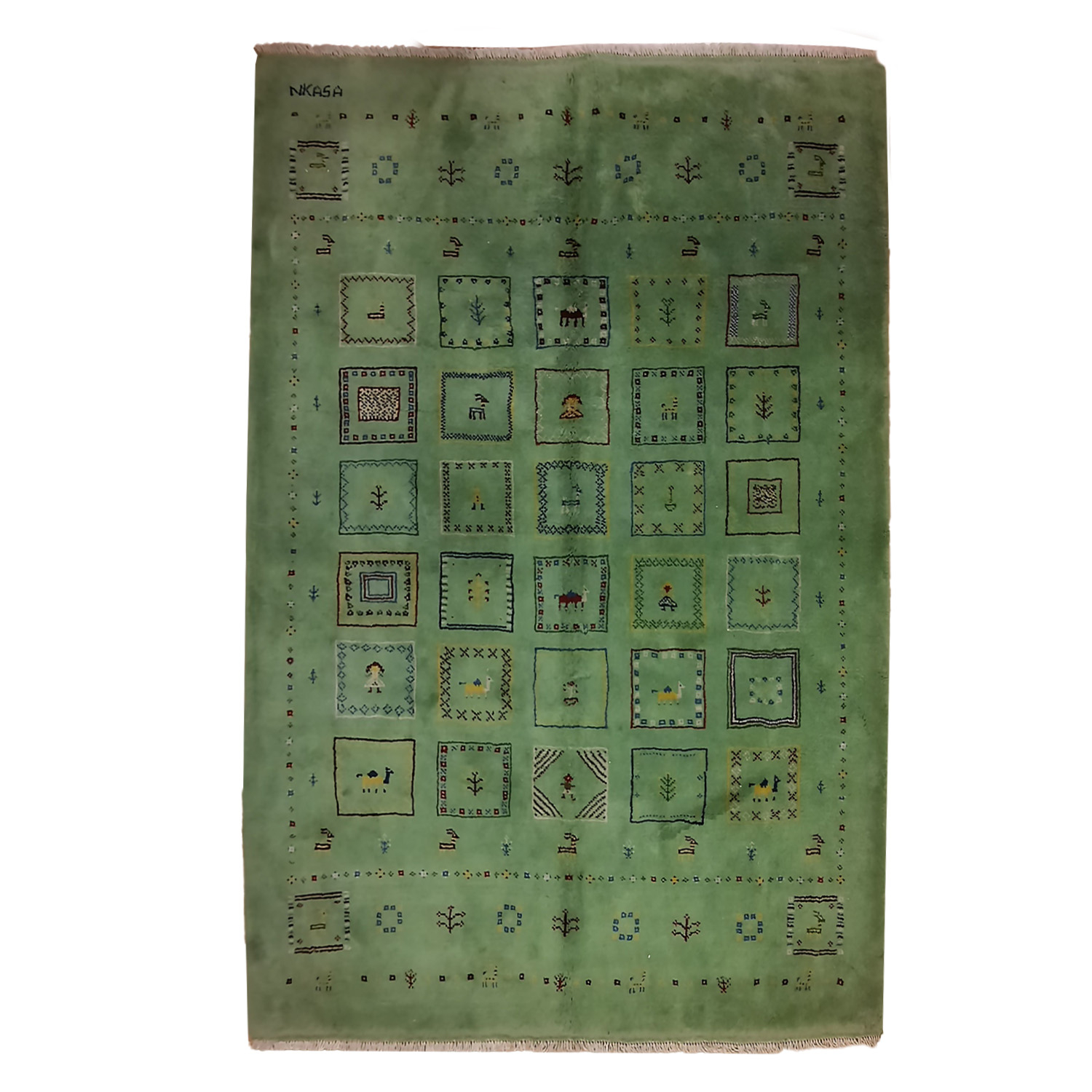 گبه دستبافت سه متری کد NKP.G.C.1/11