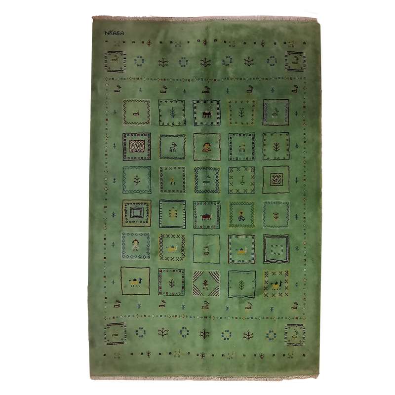 گبه دستبافت سه متری کد NKP.G.C.1/11