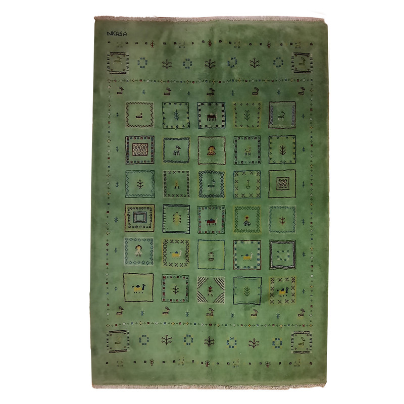 گبه دستبافت سه متری کد NKP.G.C.1/11