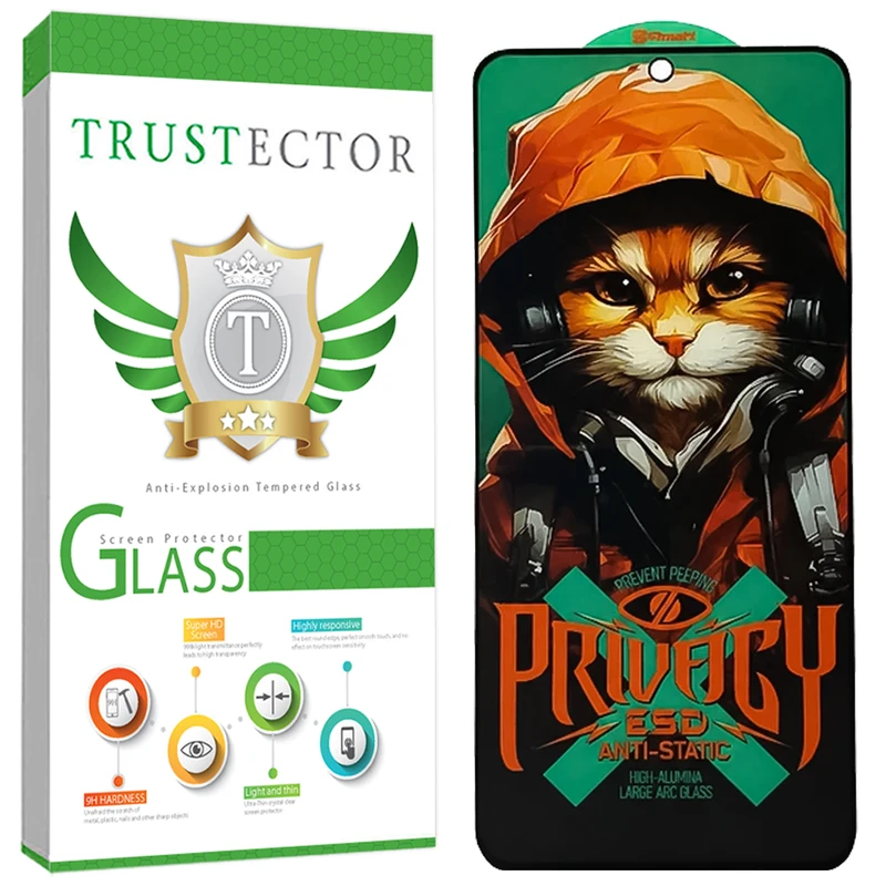 محافظ صفحه نمایش تراستکتور مدل CATPRVT مناسب برای گوشی موبایل شیائومی Redmi 13C 4G