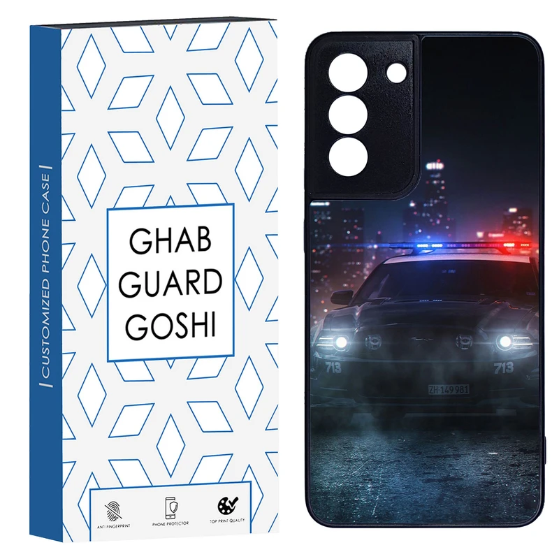 کاور قاب گارد گوشی طرح پلیسی کد TPU-139 مناسب برای گوشی موبایل سامسونگ Galaxy S21 fe