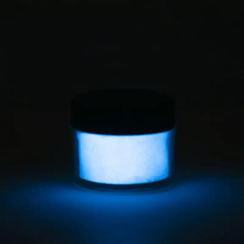 پودر رنگ شب تاب رزین اپوکسی مدل SH001 حجم 8 میلی‌لیتر