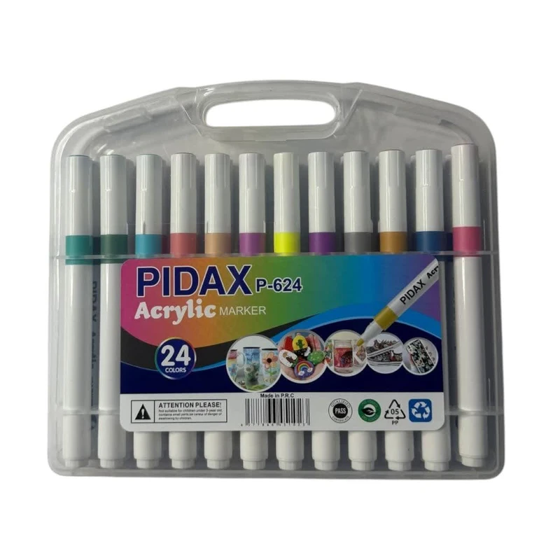 ماژیک چند منظوره پیداکس مدل p-624 بسته 24 عددی