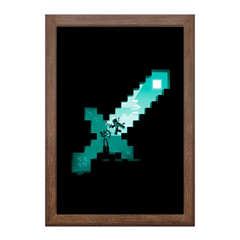 تابلو خندالو طرح ماینکرافت (Minecraft) کد F3488