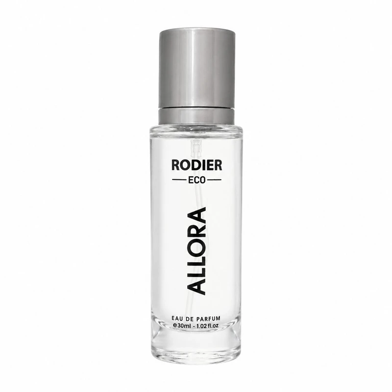 عطر جیبی مردانه رودیر مدل allora با رایحه شیرین و مرکباتی حجم 30 میلی لیتر