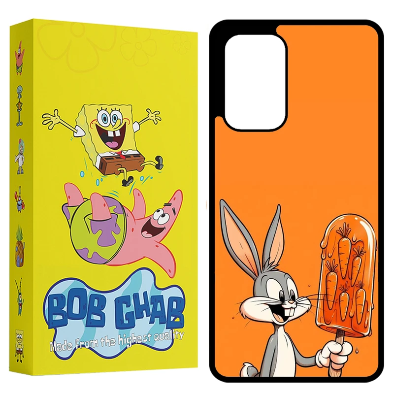 کاور باب قاب طرح خرگوش مدل BCPA53 مناسب برای گوشی موبایل سامسونگ Galaxy A53 5G