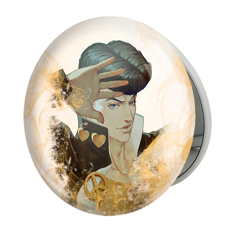 آینه جیبی خندالو طرح هیگاشکاتا جوسکه انیمه جوجو Jojo مدل تاشو کد 11513 