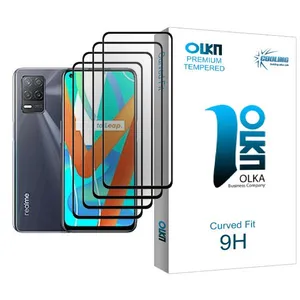 Cooling Olka Glass MIX004 Screen Protector For Realme V13 5G Pack Of 4
