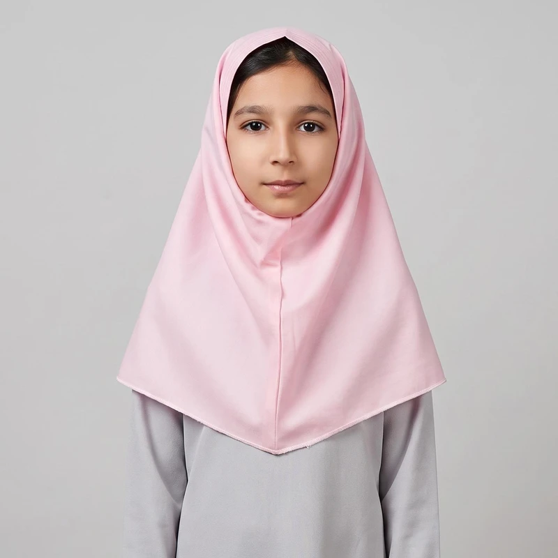 مقنعه دخترانه مدل دبستان 02