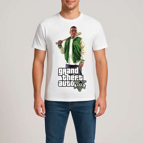 تیشرت مردانه طرح gta 15589
