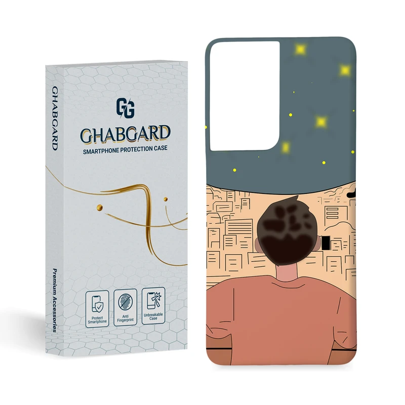 کاور قاب گارد مدل فانتزی مناسب برای گوشی موبایل سامسونگ Galaxy S21 Ultra