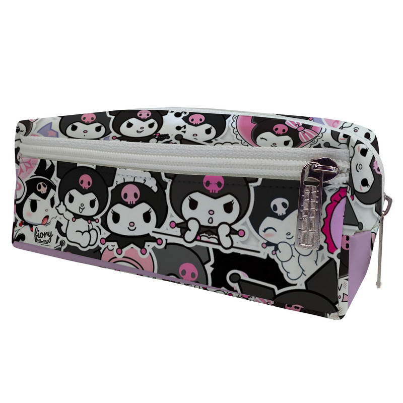 جامدادی مستر راد مدل سه زیپ طرح کرومی کد 2778 fiory