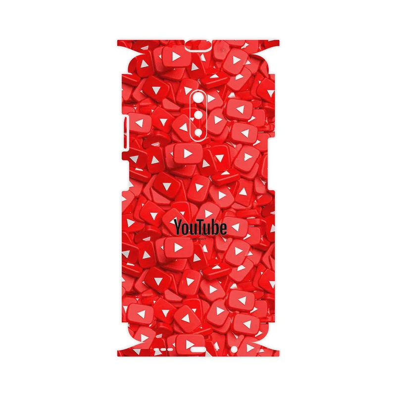 برچسب پوششی ماهوت مدل Youtube-FullSkin مناسب برای گوشی موبایل اپو Realme X