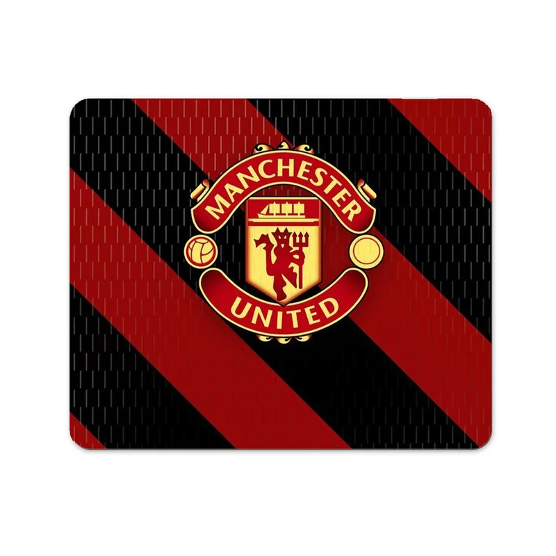 ماوس پد پاد آفرین طرح باشگاه منچستر یونایتد کد 92 سایز 19*24 سانتی متر