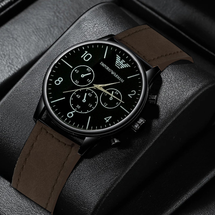 ساعت مچی عقربه‌ای مردانه مدل اسپرت سه موتوره کد gh-t1