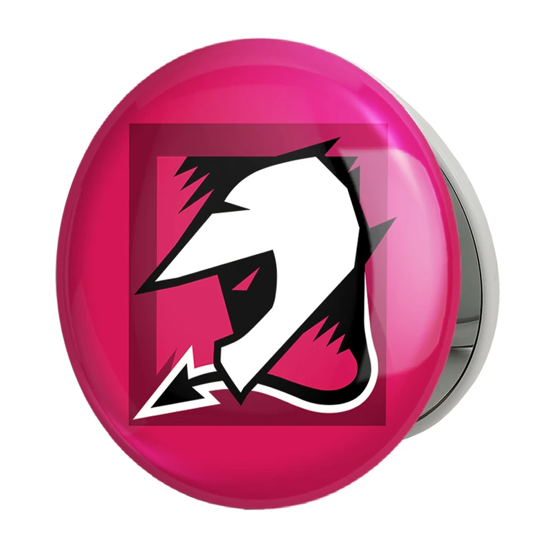 آینه جیبی خندالو طرح mozzie  بازی رینبو سیکس سیج  مدل تاشو کد 30326