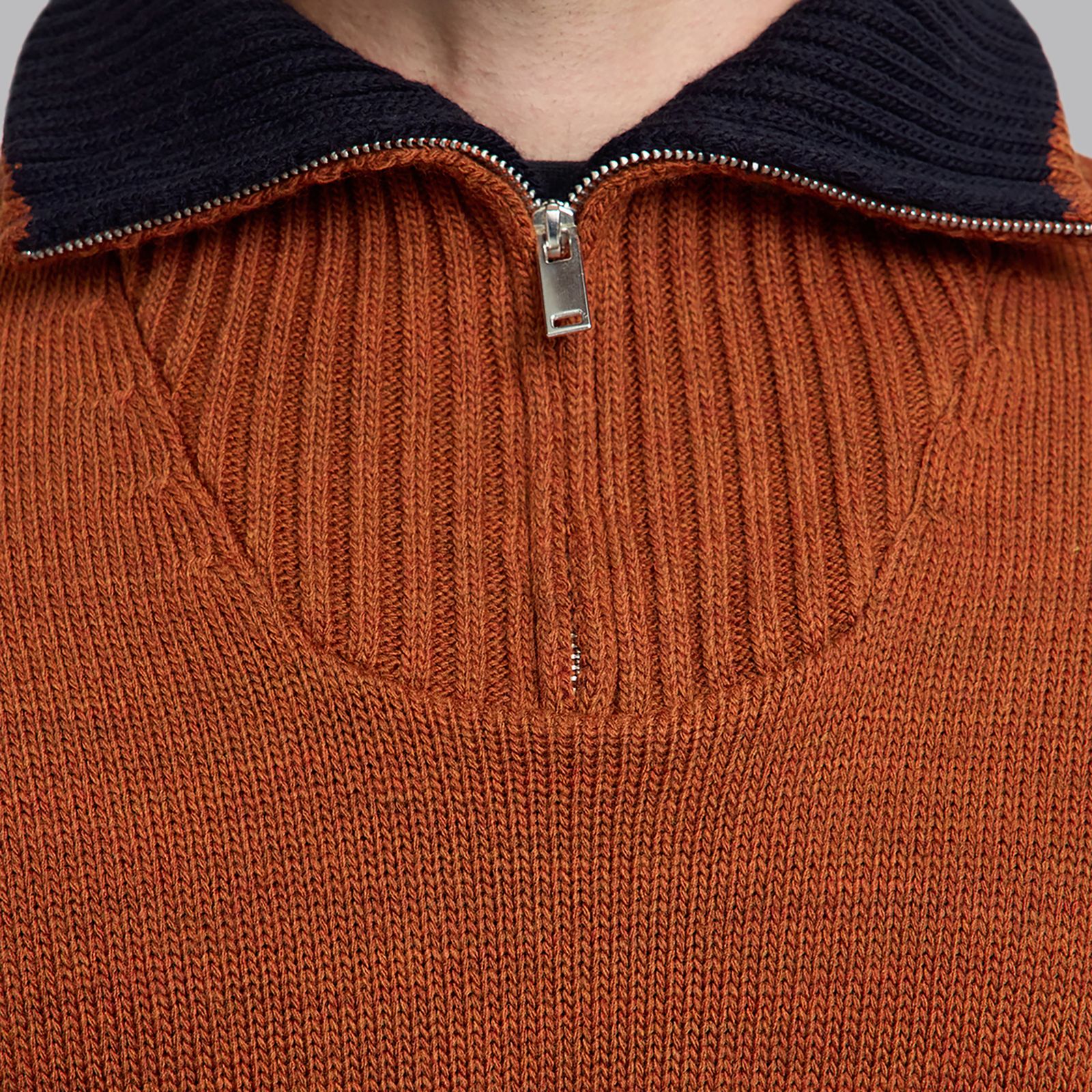 پلیور یقه برگردان مردانه مدل 820033038 طرح ترندیول -  - 4