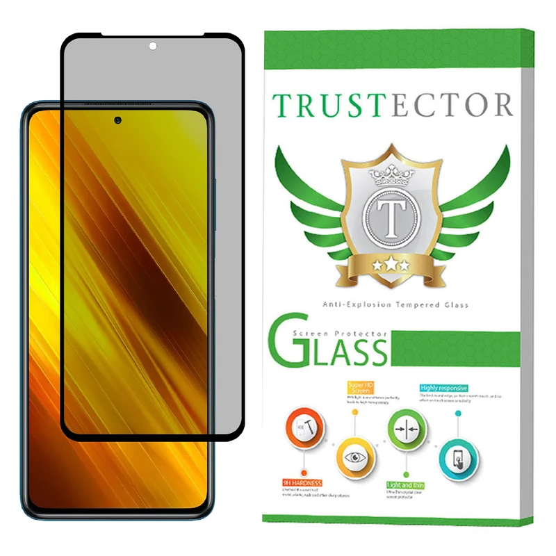 محافظ صفحه نمایش سرامیکی تراستکتور مدل CRP مناسب برای گوشی موبایل شیائومی Redmi Note 9 Pro