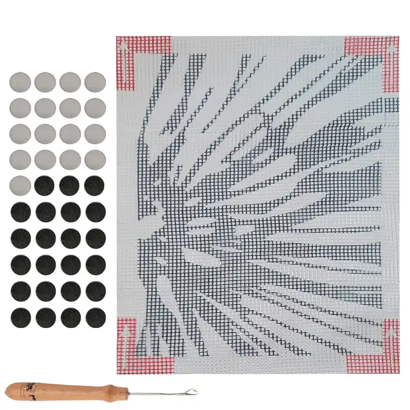 بسته فرشینه بافی مدل 6046 مجموعه 42 عددی