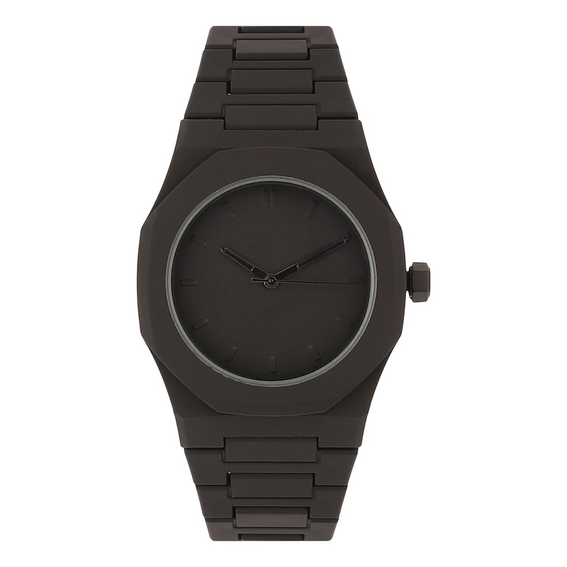 ساعت مچی عقربه‌ای کوارتز مردانه مدل اسپرت بند سبک قفل مخفی کد ۱.۶