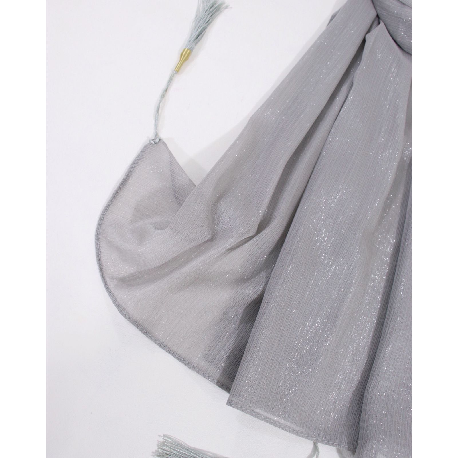 شال زنانه مدل حریر تابستانه لمه دار شاین کد ana-2268 -  - 25