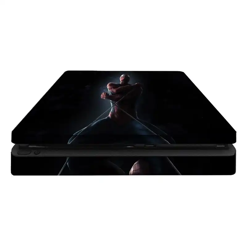برچسب پلی استیشن 4 اسلیم مدل Spider-Man-01