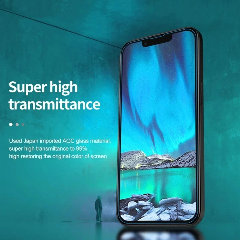 محافظ صفحه نمایش گرین لاین مدل 9H steve مناسب برای گوشی موبایل اپل iPhone 15 Pro Max