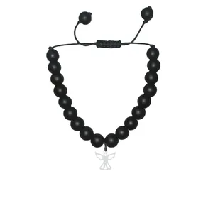دستبند نقره هایکا طرح فرشته  مدل n.ha 902