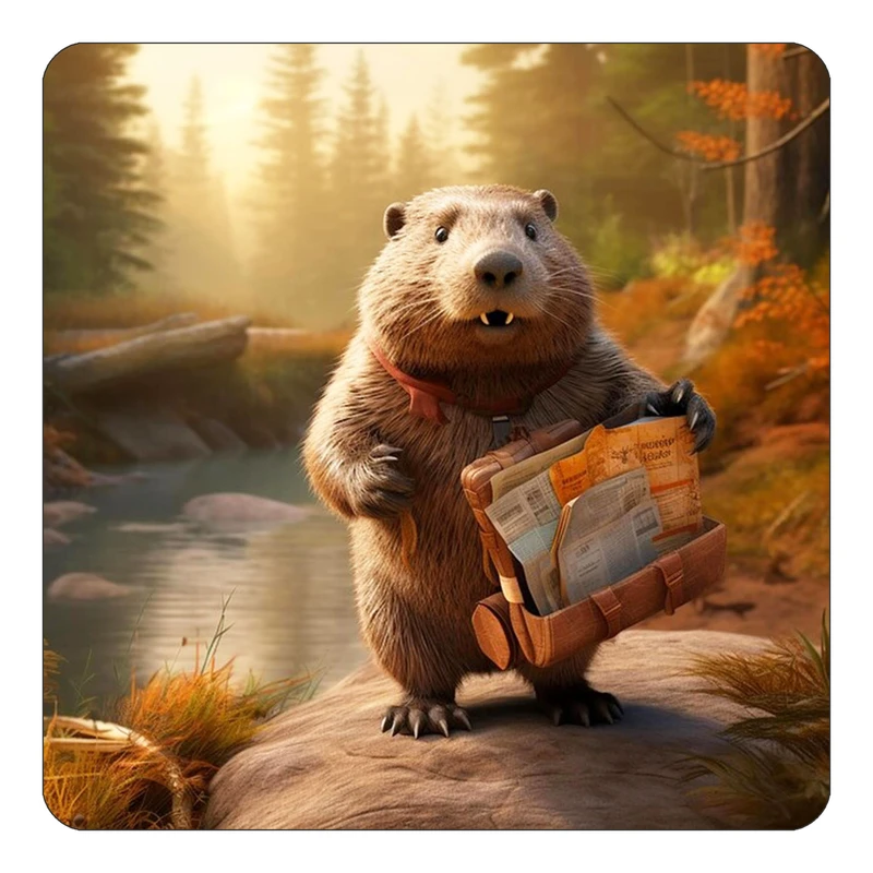 مگنت کاکتی طرح حیوانات کارتونی مدل mp27389