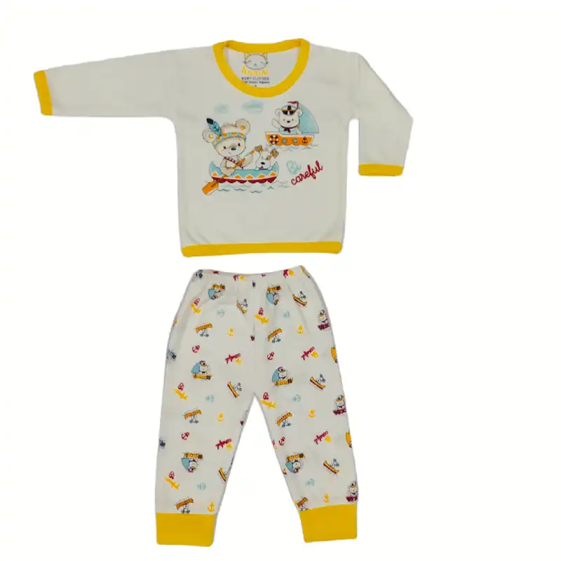 ست بلوز و شلوار نوزادی با نی نی مدل سرخ پوست