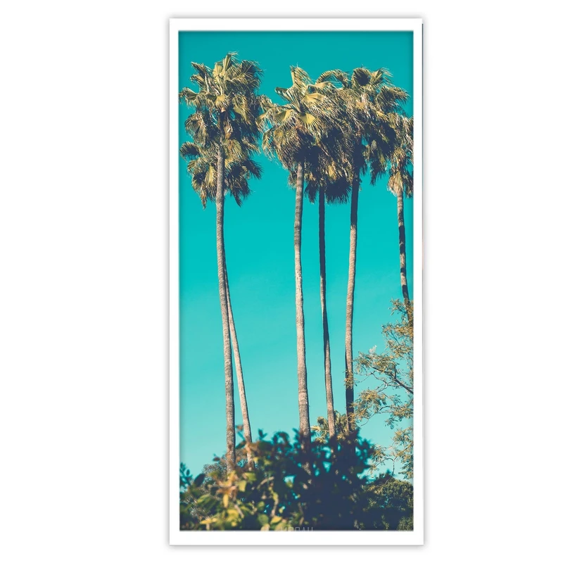 تابلو بکلیت طرح طبیعت تابستان و درخت نخل مدل W-S3757