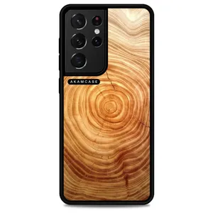 AKAM AMC-WSGS21U-WOOD-2 Cover For Samsung Galaxy S21 Ultra