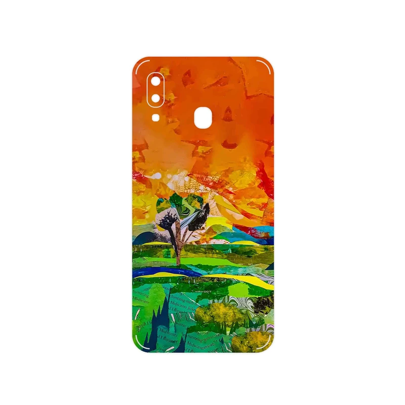 برچسب پوششی ماهوت مدل Collage of Painting مناسب برای گوشی موبایل سامسونگ Galaxy A20e