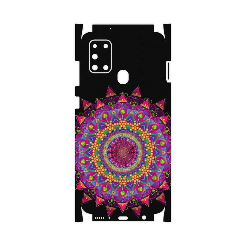 برچسب پوششی ماهوت مدل Mandala Design 5-FullSkin مناسب برای گوشی موبایل سامسونگ Galaxy A21s