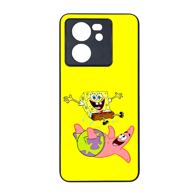 کاور گالری وبفر طرح باب اسفنجی و پاتریک مناسب برای گوشی موبایل شیائومی mi 13t/mi 13t pro